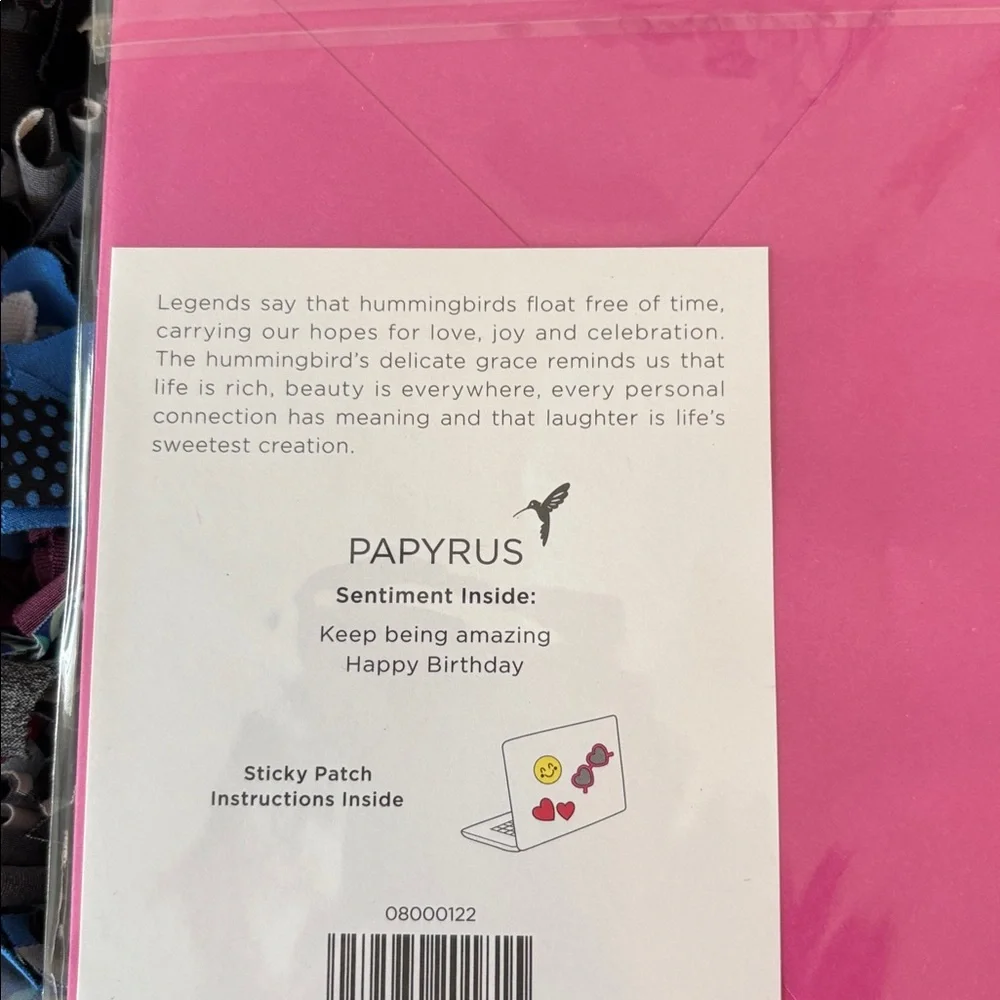 🆕Papyrus 3D Sticky Patch Birthday Cards